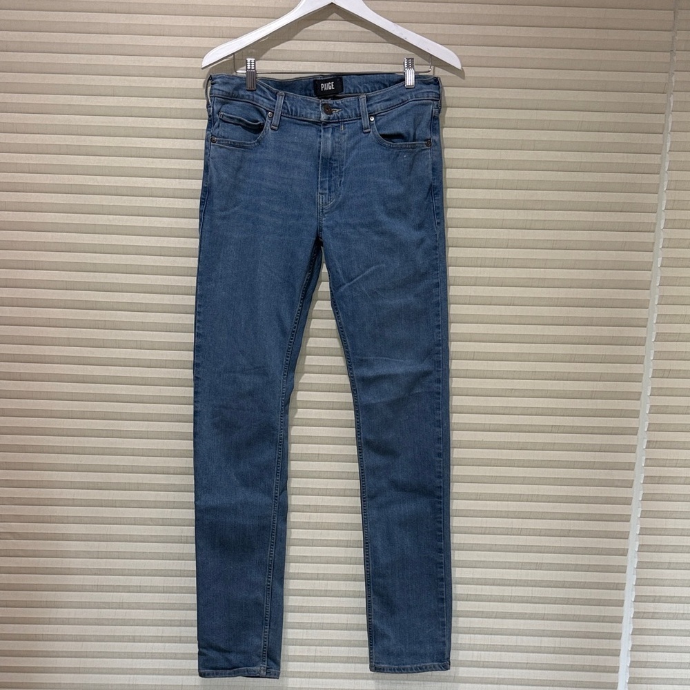 PAIGE Classic Indigo Jeans
